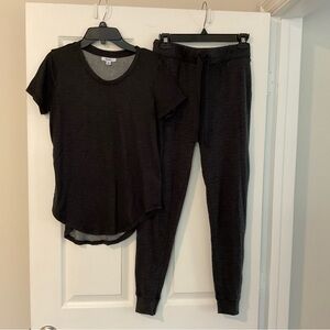 Black pajamas Joggers Set